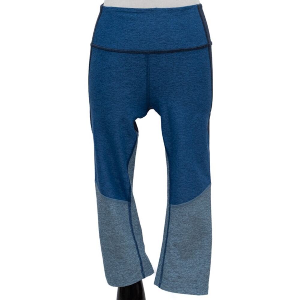 Outdoor Voices Tri Tone Kneecap Cropped Active Leggings Size XS